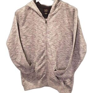 BOYS PREMIUM HOODIE Zip-Up Jacket Sweatshirt Grey XL NEW